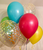 Mix Puntitos Colores 10gl